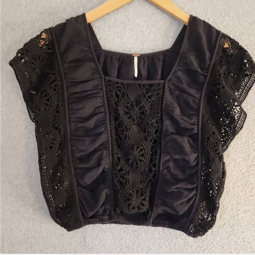 Free People Crochet Top
